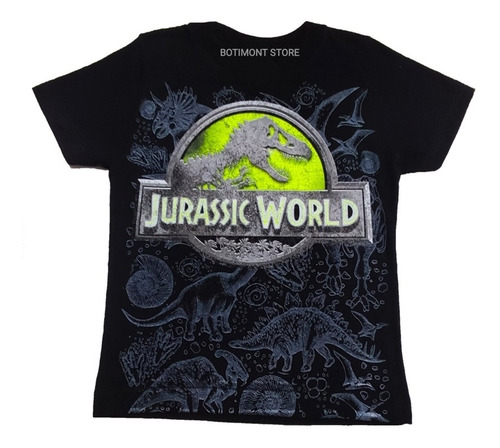 Camiseta Jurassic World, Jurassic Park, Dinosaurios. 