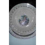 2 Fuentes/bowls/ensaladeras Ceramica Vintage Harford 25 Cm  