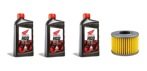 Kit Service Honda Trx 420te-fe Cambio Filtro Aceite Contacto