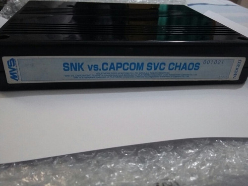Snk Vs Capcom Svc Chaos Mvs Original - Neo Geo Snk