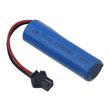 Bat 3.7 14500 1200mah Para Dublê Rc Carrinho Conector Smp02