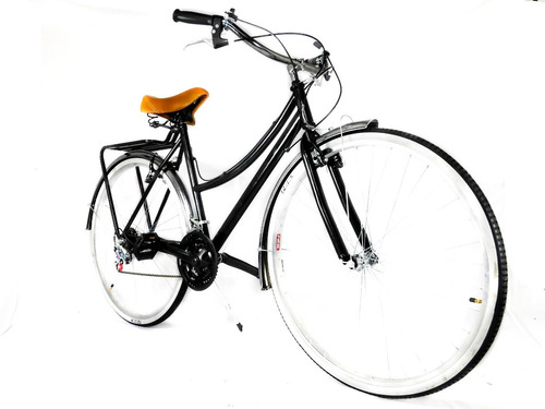 Bicicleta Clásica Urbana Mate Personalizada Y Accesorios