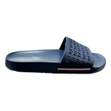 Sandalias Tommy Hilfiger Azul Marino Perforado Original