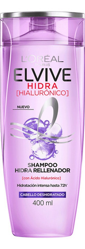 Shampoo Hidratación Hialurónico Elvive L'oréal 400ml