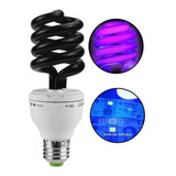 Pack 2 Ampolleta Flúor 40w E27 Uv Fiesta Luz Ultravioleta