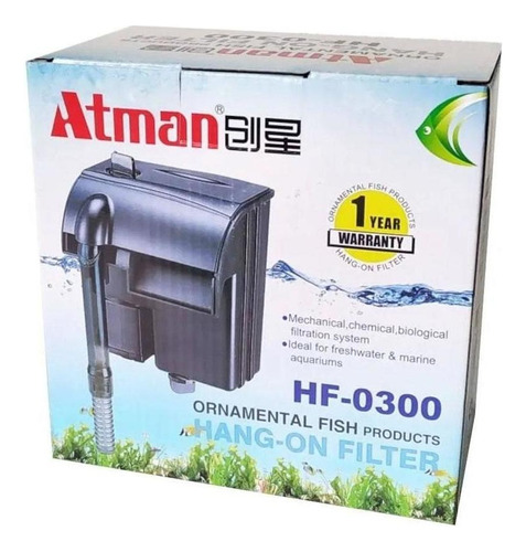 Filtro Externo Atman Hf-0300 110v