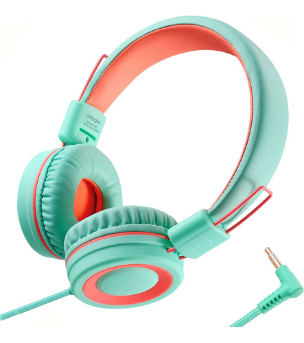 Auriculares Infantiles Nilogie A21 Para Escuela/pc/teléfono