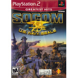 Jogo Ps2 - Socom: U.s. Navy Seals - Mídia Física