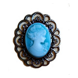 Accesorio Pin Prendedor Camafeo Broche Vintage Retro Antiguo