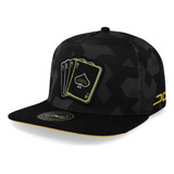 Gorra Jc Hats Hats Poker 1693 Camo Negro Unitalla