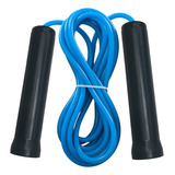 Speed Rope Soga Saltar Pvc Ecnomica Funcional Entrenamiento Color Azul