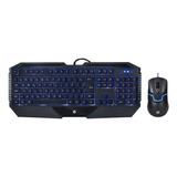 Kit Gamer Hp Gk1100 Teclado E Mouse (led Azul, 2400dpi)