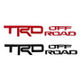 Emblema Trd Off Road Toyota 4runner Fortuner Tundra Tacoma Toyota Tacoma