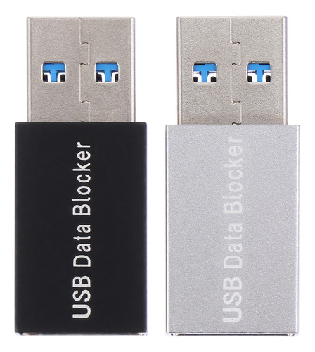 Bloqueador De Dados Usb Macho Para Fêmea, Pacote Com 2 Unida