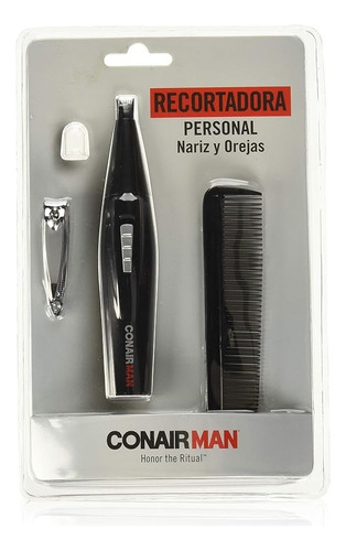 Recortadora Personal Ne150nres Conair Man Para Vello Nariz