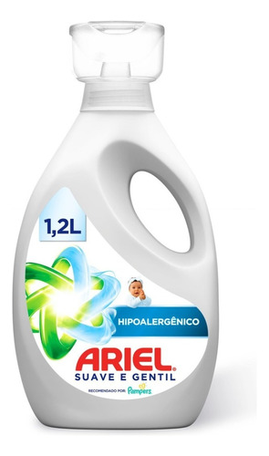 Sabão Líquido Suave E Gentil Hipoalergênico 1.2l Ariel