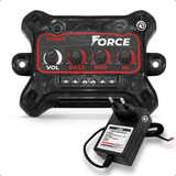 Player Force Ajk Bluetooth Amplificado 2 Canais 25wrms Fonte