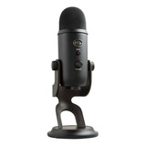 Micrófono De Condensador Usb Logitech Blue Yeti