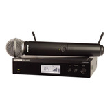 Microfono Shure Blx24r Sm58 Inalambrico Receptor Rack