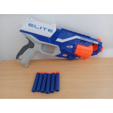 Nerf Disruptor Elite Azul Usado Condición Perfecta 