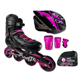 Combo Patines Semiprofesionales Roller Points + Maleta