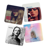 Posavasos De Madera Set 4 Taylor Swift Portadas  