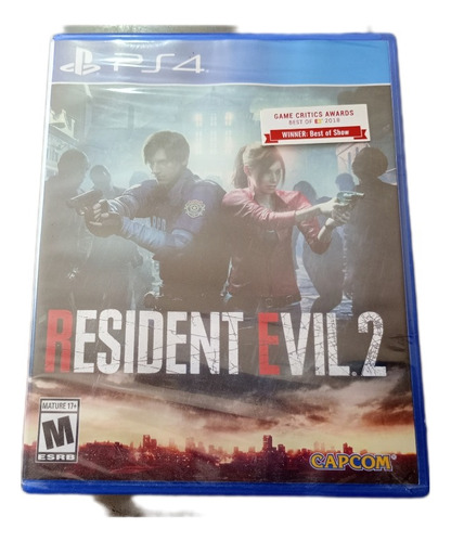 Juego De Playstation 4, Resident Evil 2 Remake, Nuevo Sellad