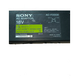 Fonte Adaptador Ac Sony 18v Ac-fd008 Usada