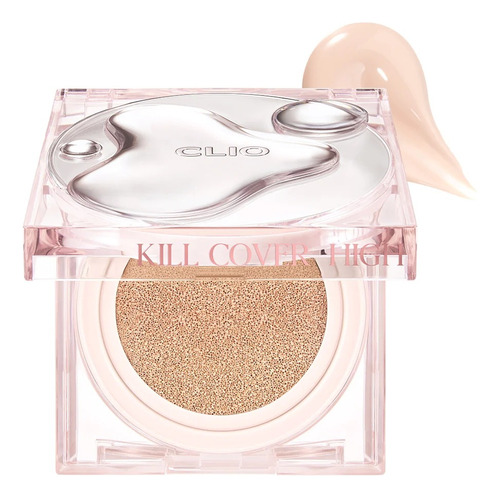 Base De Maquillaje Líquida Clio Clio Kill Cover High Glow Cushion Spf 50+ Pa+++ Clio Kill Cover High Glow Cushion Spf 50+ Pa+++ Clio Kill Cover High Glow Cushion Spf 50+ Pa+++ Tono 4 Ginger - 14g