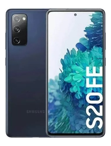 Samsung Galaxy S20 Fe 128 Gb 6 Gb Ram Azul Con Caja Original + Protector