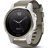 Garmin Fenix 5s Zafiro Champaña Gamuza Gris 42mm Smartwatch