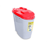 Pote Porta Ração Dispenser Home Plat Pet  25 Lt / 11kg