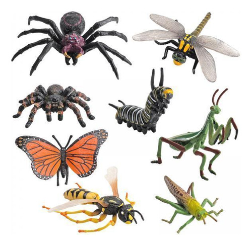 Modelo De Insectos En Miniatura Juguetes De 2 Piezas