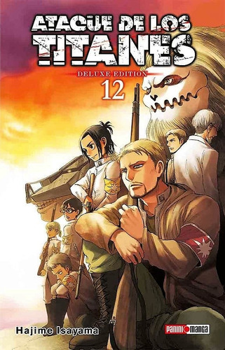 Manga Panini Atack On Titan (2 En 1) #12 En Español