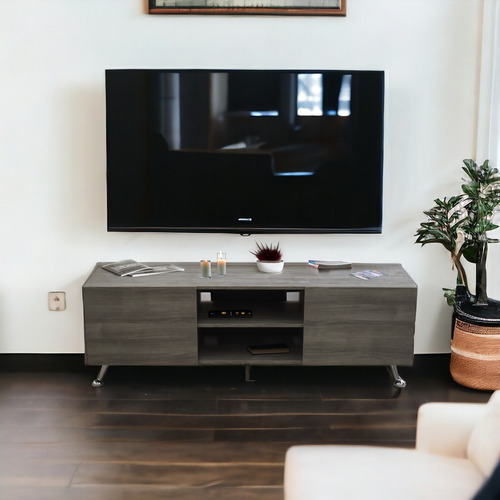 Centro De Entretenimiento Italy, Mueble Tv Funcional Hogare