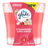 Glade Tarro De Velas, Ambientador, Batido De Pastel De Fresa