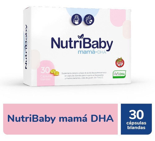 Nutribaby Mama Dha Suplemento Dietario X 30 Capsulas Blandas