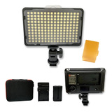 Dimmable Camera Led Video Light Kit - 176 Ultra Thin Digital