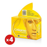 Combo X4 Colágeno Antiage X60 Comp. - Piel, Cabello Y Uñas