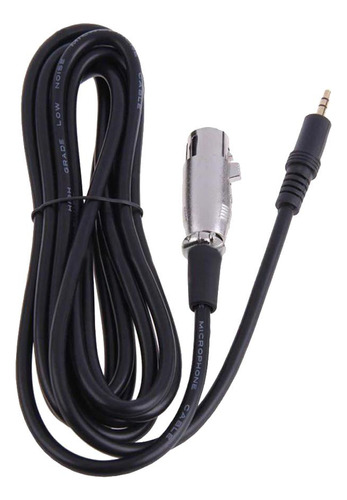 3.5mm Xlr 3pin Micrófono Adaptador Cable Auriculares 10