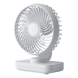 Ventilador De Escritorio Mini Abanico Pequeño De Portatil