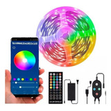 Tira Led Rgb 5050 Bluetooth Infrarrojo Audio Rítmica Sonidos