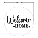 Cartel Decorativo, Bienvenido A Casa, Moderno, Welcome Home