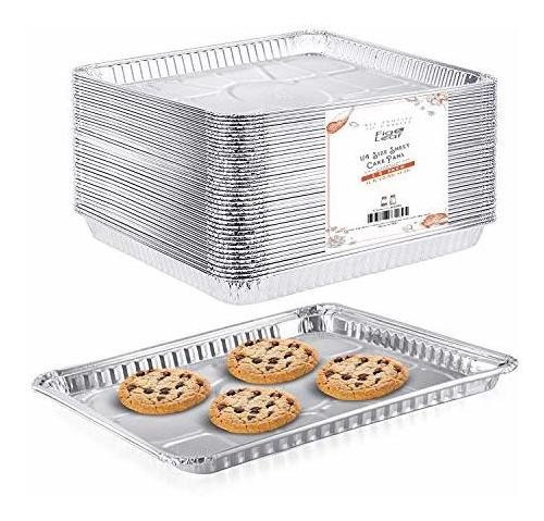 (paquete De 25) Bandejas Para Hornear Galletas De Tamaño 1-4