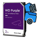 Disco Duro Interno 2tb Western Digital Wd Purple Wd20purz 