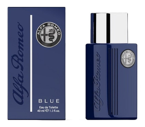 Perfume Alfa Romeo Blue 40 Ml - Selo Adipec - Lacrado