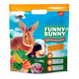 Alimento Ração Funny Bunny Delicias Da Horta 1,8 Kg