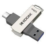 Memoria Dual Usb 3.2 + Type-c  Kodak K273 128 Gb Pc Celular