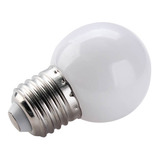 Kit 10 Lampada Led Bolinha 1w E27 Branco Frio  Cor Da Luz Branco Frio 6500k