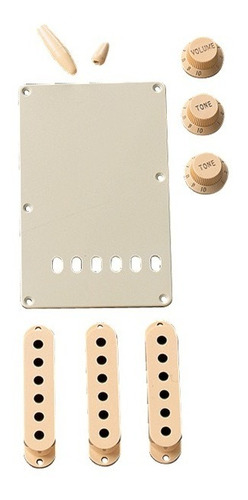 Kit De Accesorios Fender Para Stratocaster, Aged White